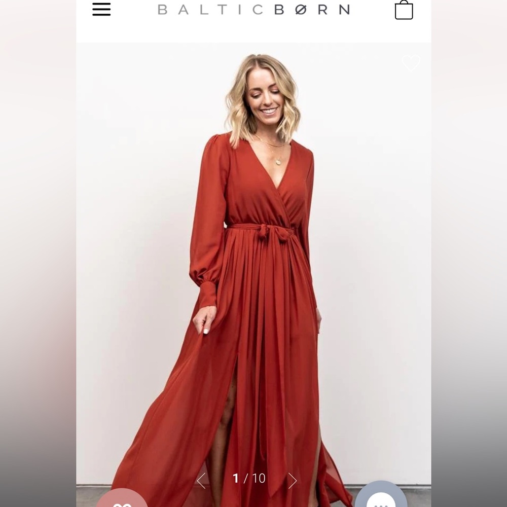Baltic Born Orange Dress